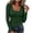 Green-t shirts for women, variant on YanHoo Long Sleeve Shirts for Women Trendy Scoop Neck T-Shirts Slim Fit Tunic Tops Comfy Basic Solid Color Tee