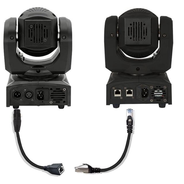 Cable XLR Macho A RJ45 Hembra, Transmisión De Señal Clara Sonido HiFi De 11,8 Pulgadas PVC Conector XLR Macho A RJ45 Ethernet De 3 Pines Para Estudio