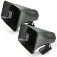 thumbnail image 1 of Pyle Haut-Parleur Klaxon PA 6 Pouces pour Usage Intérieur/extérieur, Puissance de Crête 50 W, Noir, Lot de 2, 1 of 6