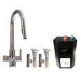 thumbnail image 1 of Westbrass Robinet de Distributeur d'Eau Chaude 4 en 1 avec Réservoir Instantané, Chrome, 1 of 6