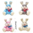 thumbnail image 4 of Hide-and-seek Cartoon Rabbit Shape Stuffed Toy Interactive Toy for Toddlers, 4 of 18