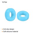 thumbnail image 3 of Uxcell Glasses Ear Grips Anti Slip Eyeglass Ear Hooks Reading Eyeglass Sunglasses Slip Preventer Light Blue 16 Pair, 3 of 5
