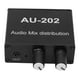 thumbnail image 1 of Convertidor de audio, mezclador de audio, distribuidor estéreo, convertidor estéreo, convertidor de señal de audio, diseño de última generación, 1 of 8