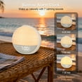thumbnail image 5 of Sunrise Alarm Clock Wake up Sunlight with Sound Machine & Dimmable Night Light for Bedrooms Clock, 5 of 11