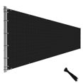 thumbnail image 1 of Pantalla de privacidad para cercas TANG 2,4 m x 15,2 m negra 150 GSM, 1 of 6