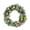 Green, variant on Easter Decorations Decorative Wreath with Berries and Colorful Easter Eggs for Front Door Welcome Rich Berries and Elegant Leaves for a Festive Seasonal