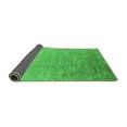thumbnail image 2 of Ahgly Company Indoor Square Oriental Green Industrial Area Rugs, 5' Square, 2 of 4
