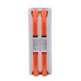 thumbnail image 1 of 28 Uds Conector De Cableado Conductor 2 Posiciones Compacto Naranja Retardante De Llama Nylon 11-28AWG PCT-2-2, 1 of 7