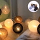 thumbnail image 1 of Luces De Colores LED Bola De Plástico Navidad Año Nuevo Cadena De Luces Intermitentes Para Decoración, 1 of 5