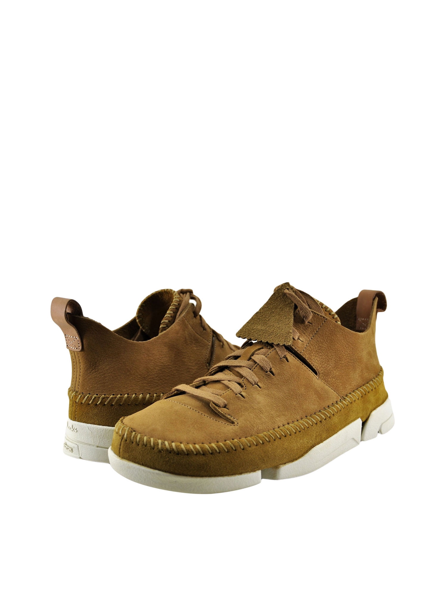 clarks trigenic flex oak suede