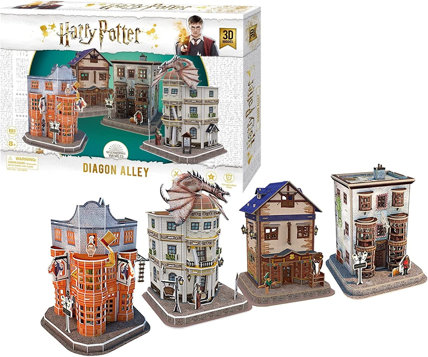 Harry Potter 3D Puzzle Diagon Alley — Boardlandia