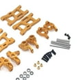 thumbnail image 3 of Mejora el de piezas de asiento C de brazos oscintes s / traseros de buje de dirección para repuestos RC 144001 Oro CUTICAT Piezas de actualización de vehículos de coche RC, 3 of 5