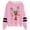 Pink, variant on Vintage Christmas Sweatshirt Women'S Casual Christmas Print Drawstring Tops Hoodies for Women Black L