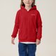 thumbnail image 5 of Sudadera deportiva informal con capucha y manga larga con estampado degradado para niños y niñas, de poliéster, 5 of 8