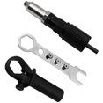 thumbnail image 1 of Kit d'Adaptateur de Pistolet Riveteuse Électrique, Outil de Pistolet Riveteuse Sans Fil, Insert Riveteur, Set de Perceuse à Main Électrique, Modèle: Noir 13, 1 of 5