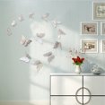 thumbnail image 3 of CAROOTU 12pcs 3D Hollow Butterfly Wall Sticker for Home Decor DIY Butterflies Fridge, 3 of 5