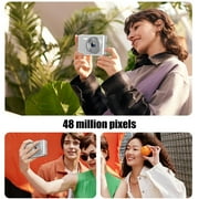 Digital Camera Anti Shake Point and Shoot Camera 4K 48MP Kids Camera for Teens Children 2.4inch Screen Portable Camera