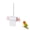 Pink, variant on Candy Shaped Shredding Paper Bird Toy, Foraging Chewing Strip Toy for Cockatiel & Budgie, Stress Relief Cage Decor for Parrot Entertainment