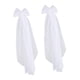 thumbnail image 2 of 2 Uds Velos De Hombro Para Boda Suministros De Decoración Para Fiestas Chal Mujer Tul De Malla Suave Blanco, 2 of 8
