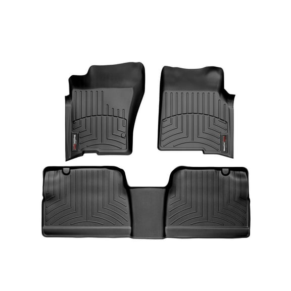 WeatherTech Custom Fit FloorLiners compatible with Mercedes ML 55 AMG, ML-Class - 1st & 2nd Row, Black