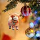 thumbnail image 5 of Colgante para Interior de Coche con Forma de Perro Salchicha 2023, Adorno Navideño para Árbol de Navidad., 5 of 7