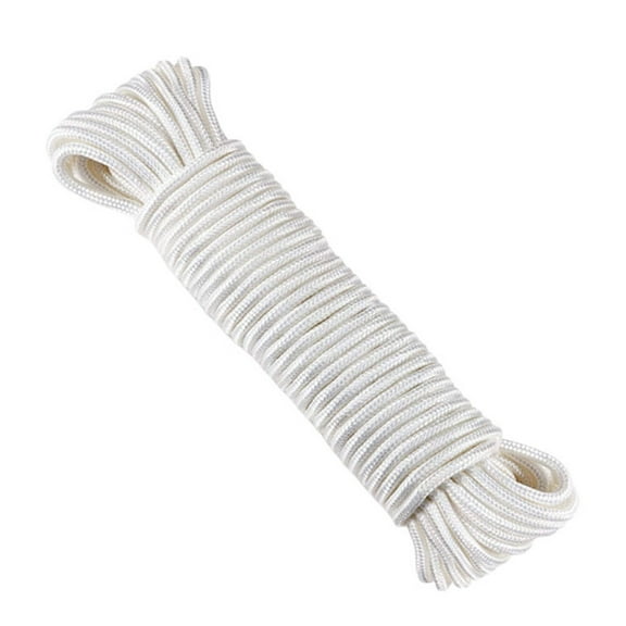 6 Mm Flagpole Rope Nylon Rope Clothesline Rope Weatherproof Flag Rope Flag Poles Camping Hanging Rope