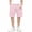 Pink, variant on Eltusu Boys Athletic Shorts, Knee Length Basketball Elastic Waist Cotton Active Performance Shorts Orange Size 10-12 T