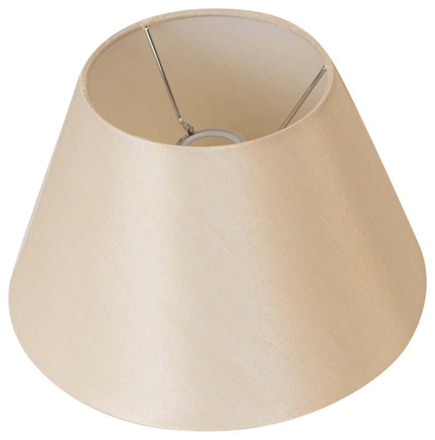 Buy Urbanest Downbridge Unofitter Silk Lamp Shade, 6.5x12x7.5, Cream