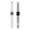 Silver, variant on Grey Rubber Silicone Band For Apple Watch 1-9/SE/Ultra Hiking Running Gym