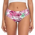 thumbnail image 1 of Fotbe Flamingo Calzones Estampados para Mujer – Ropa Interior de Algodón, Cómoda, Suave y Elástica-XX-Large, 1 of 6