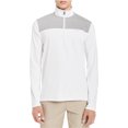 thumbnail image 1 of Sudadera Calvin Klein Liquid Touch Colorblocked para Hombre Blanco X-Large, 1 of 1