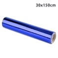 thumbnail image 3 of BUYISI Film Vinyle pour Camion Accessoires Vinyle Chrome Bleu Foncé Rouleau Miroir Suv, 3 of 5