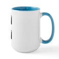 thumbnail image 2 of CafePress - Boy/Boy Check Large Mug - 15 oz Ceramic Large White Novelty Mug, 2 of 4
