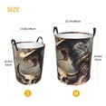 thumbnail image 2 of Lsque Western Cowboy Snake Ram Skull pattern Laundry Hamper Basket, Tall Woven Rope Hamper Basket for Clothes, Lightweight Storage Basket, Collapsible Waterproof-Medium, 2 of 8