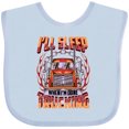 thumbnail image 3 of Inktastic Truck Driver Funny Big Rig Truck Driving Boys or Girls Baby Bib, 3 of 4