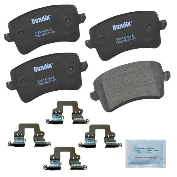 Bendix Brakes Disc Brake Pad Set Fits select: 2009-2015,2017 AUDI Q5