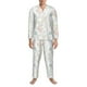 thumbnail image 3 of Balery Sea Animals Pijama para Hombre de Dos Piezas con Manga Larga, Conjunto de Dormir y Descanso Suave con Bolsillos-Medium, 3 of 7