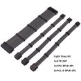 thumbnail image 2 of PSU Extension Cable Desktop Computer Power Supply Nylon Cord PSU power cable Set 24pin 4+4pin 6+2pin Cable Kit, Carbon, 2 of 9