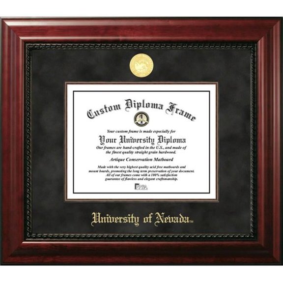 Campus Images NV998EXM-1185 8.5 x 11 in. University of Nevada Executive Diploma Frame