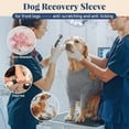 thumbnail image 3 of Post-Surgery Recovery Suit for Dogs Long-Sleeve Surgical Gown Soft, Breathable Pet Pajamas Prevents Hair Loss and Licking of Wounds Adjustable Pants Prevents Licking of Wounds【 2XL(30.31"35.43") 】, 3 of 7