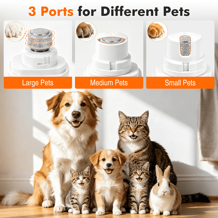DSOOLO 2-in-1 Dog Nail Clipper & Grinder with LED photo 2