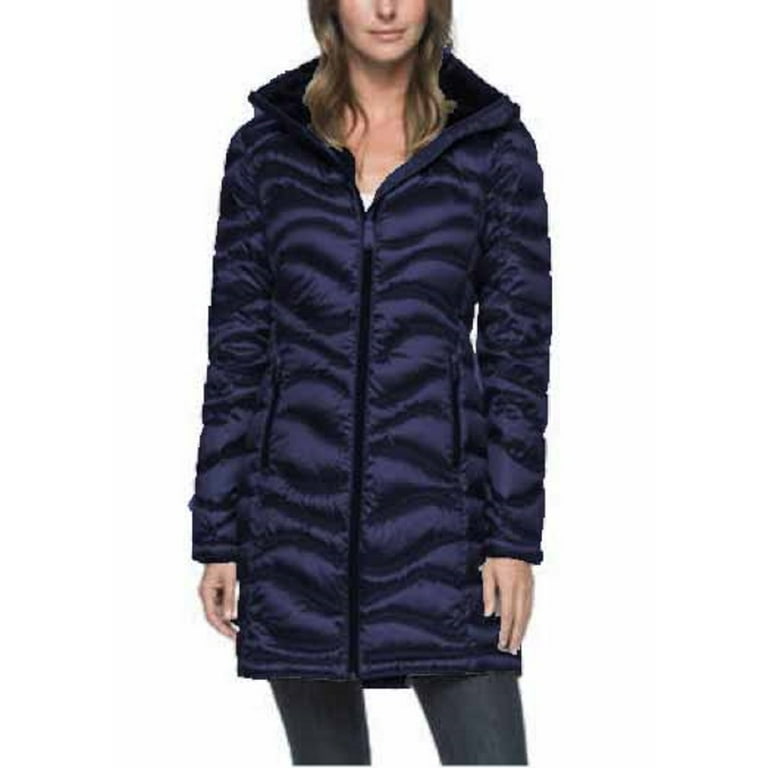 Andrew marc women's long packable jacket 2025