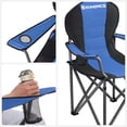 thumbnail image 3 of SONGMICS - Silla plegable para camping azul y negro UGCB06BU, 3 of 9