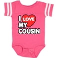 thumbnail image 3 of Inktastic I Love My Cousin Boys or Girls Baby Bodysuit, 3 of 5