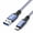 Blue, variant on 1.6FT USB 3.2 Gen 2 USB A to USB C Cable, 10Gbps High Speed Data Transfer, 60W 3A Fast Charging Cord for External Hard Drive, SSD, CarPlay, Laptop
