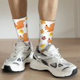 thumbnail image 6 of Fuzoiu Cartoon Squirrel Print Athletic Crew Socks for Men & Women,Casual Crew Socks,Above Ankle Crew Socks for Business, Casual, 6 of 6