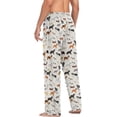 thumbnail image 6 of GZHJMY Cartoon Dogs1 Men's Pajama Pants, Soft and Comfortable Lounge Sleep Bottoms with Pockets, Men's Sleepwear with Custom Print, XX-Large, 6 of 7