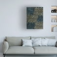 thumbnail image 3 of June Erica Vess 'Deco Pattern in Blue I' Canvas Art, 3 of 3