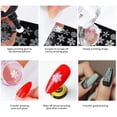 thumbnail image 4 of Estampadores Transparentes Para Arte De Uñas, Estampador De Uñas De Silicona, Herramienta De Estampado De Manicura Con 4 Raspadores Para Salón De Uñas En Casa 4 Piezas Speravity CE002366-00, 4 of 7