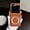 Brown, variant on For Samsung Galaxy Z Flip 5 Magnetic Phone Case,Compatible with Mag-safe,Electroplated Hard PC Bumper+PU Leather Back,With Hinge Protection,Shockproof Anti-Scratch Phone Case,Winered